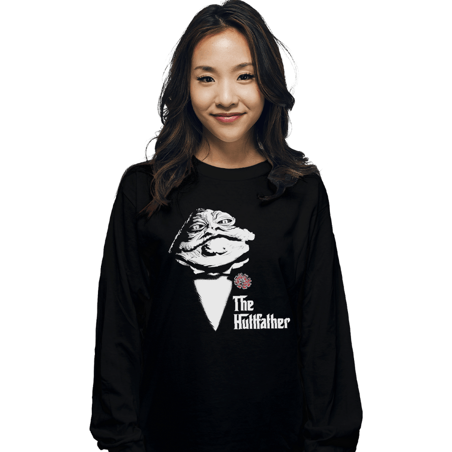 Shirts Long Sleeve Shirts, Unisex / Small / Black The Huttfather