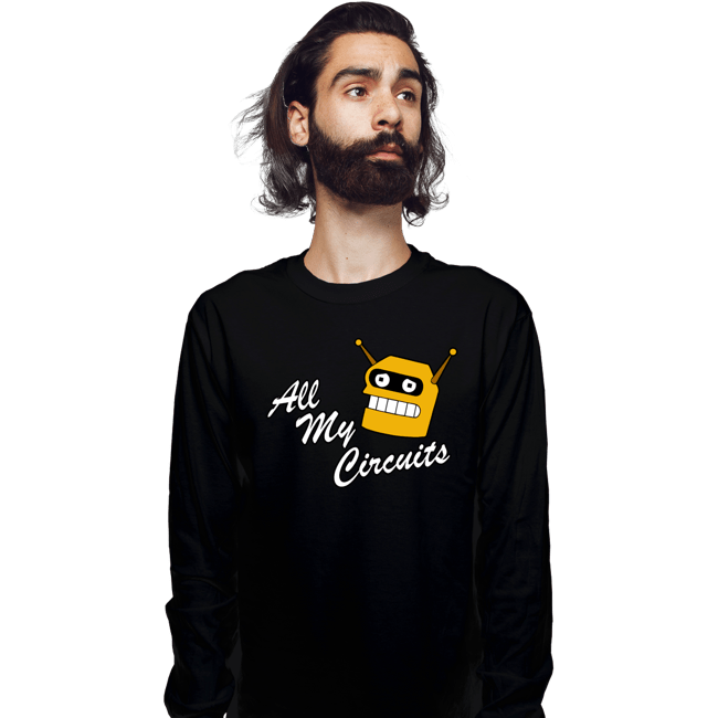 Secret_Shirts Long Sleeve Shirts, Unisex / Small / Black All My Circuts