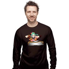 Load image into Gallery viewer, Shirts Long Sleeve Shirts, Unisex / Small / Dark Chocolate Indiana Bulma
