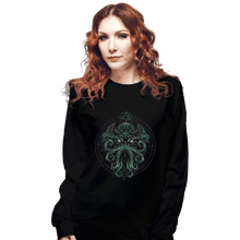 Load image into Gallery viewer, Shirts Long Sleeve Shirts, Unisex / Small / Black Great Cthulhu
