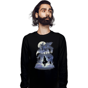 Shirts Long Sleeve Shirts, Unisex / Small / Black The Fantastic Book Of Magic