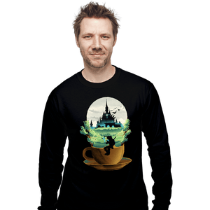 Secret_Shirts Long Sleeve Shirts, Unisex / Small / Black Hyrule's Coffee