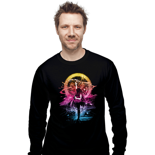 Shirts Long Sleeve Shirts, Unisex / Small / Black Venus Storm