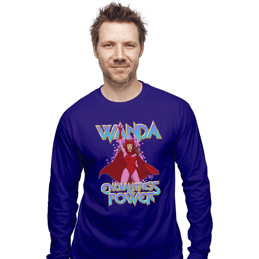 Shirts Long Sleeve Shirts, Unisex / Small / Violet Scarlet Witch Wanda