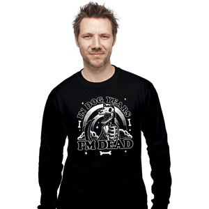 Shirts Long Sleeve Shirts, Unisex / Small / Black In Dog Year
