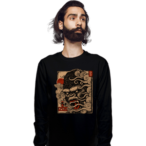 Shirts Long Sleeve Shirts, Unisex / Small / Black Kong