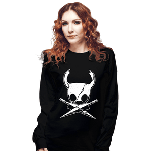 Shirts Long Sleeve Shirts, Unisex / Small / Black The Hollow Knight