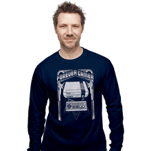 Load image into Gallery viewer, Secret_Shirts Long Sleeve Shirts, Unisex / Small / Navy Forever Gamer NES
