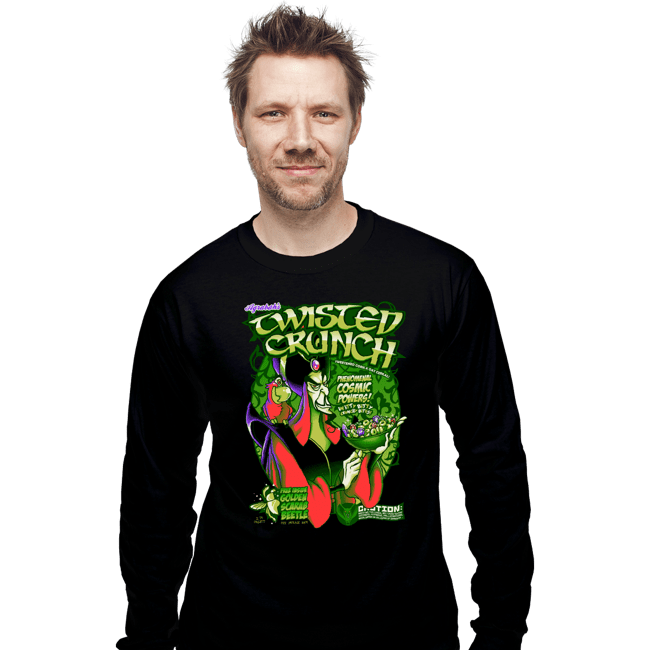 Shirts Long Sleeve Shirts, Unisex / Small / Black Jafar Cereal