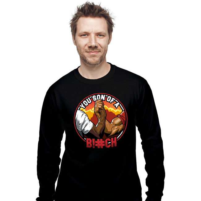Daily_Deal_Shirts Long Sleeve Shirts, Unisex / Small / Black DILLON!