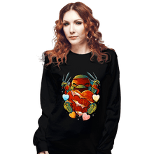 Load image into Gallery viewer, Daily_Deal_Shirts Long Sleeve Shirts, Unisex / Small / Black Love Turtle
