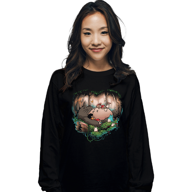 Secret_Shirts Long Sleeve Shirts, Unisex / Small / Black The Forest Dreamers