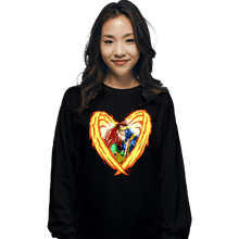 Load image into Gallery viewer, Daily_Deal_Shirts Long Sleeve Shirts, Unisex / Small / Black Burning Love
