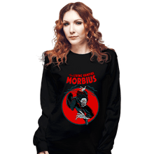 Load image into Gallery viewer, Shirts Long Sleeve Shirts, Unisex / Small / Black The Living Vampire Morbius
