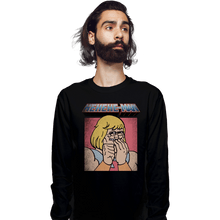 Load image into Gallery viewer, Secret_Shirts Long Sleeve Shirts, Unisex / Small / Black HEHEHE Man
