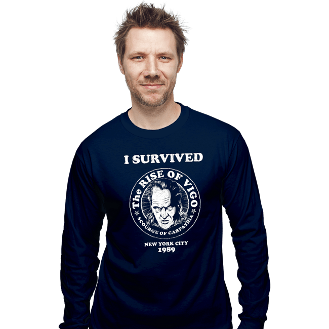 Secret_Shirts Long Sleeve Shirts, Unisex / Small / Navy Surviving Vigo