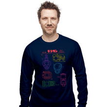 Load image into Gallery viewer, Daily_Deal_Shirts Long Sleeve Shirts, Unisex / Small / Navy Digivices
