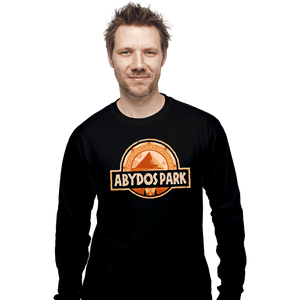Daily_Deal_Shirts Long Sleeve Shirts, Unisex / Small / Black Abydos Park