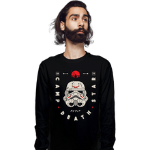 Load image into Gallery viewer, Daily_Deal_Shirts Long Sleeve Shirts, Unisex / Small / Black Camp Death Star
