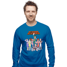 Load image into Gallery viewer, Shirts Long Sleeve Shirts, Unisex / Small / Sapphire My Ranger Academia
