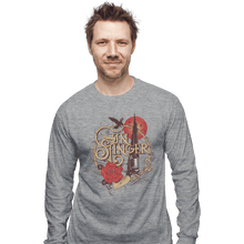 Load image into Gallery viewer, Shirts Long Sleeve Shirts, Unisex / Small / Sports Grey Roland Of Gilead
