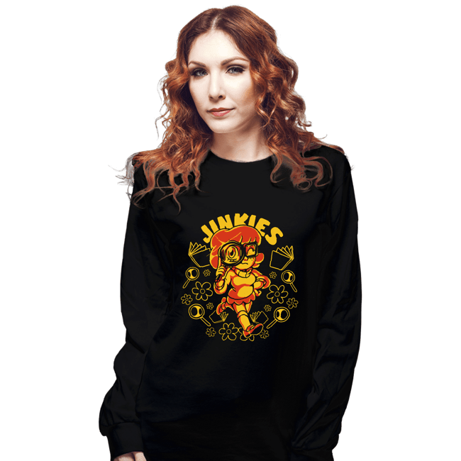 Daily_Deal_Shirts Long Sleeve Shirts, Unisex / Small / Black Mystery Solver