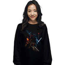Load image into Gallery viewer, Daily_Deal_Shirts Long Sleeve Shirts, Unisex / Small / Black Mortal Fighters
