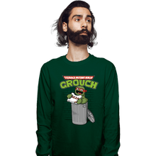 Load image into Gallery viewer, Shirts Long Sleeve Shirts, Unisex / Small / Forest Teenage Mutant Ninja Grouch
