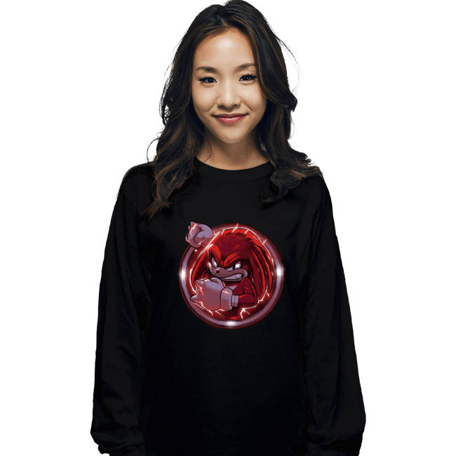 Daily_Deal_Shirts Long Sleeve Shirts, Unisex / Small / Black The Echidna