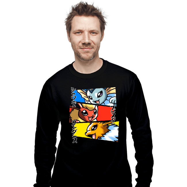 Shirts Long Sleeve Shirts, Unisex / Small / Black Evolutions