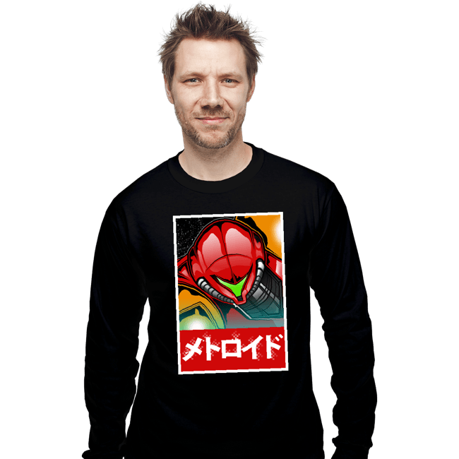 Shirts Long Sleeve Shirts, Unisex / Small / Black The  Bounty Hunter