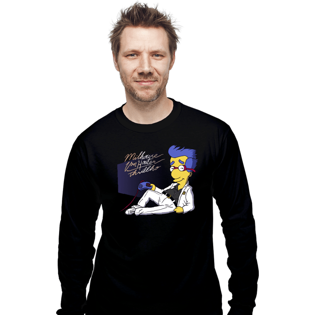 Shirts Long Sleeve Shirts, Unisex / Small / Black Thrillhouse