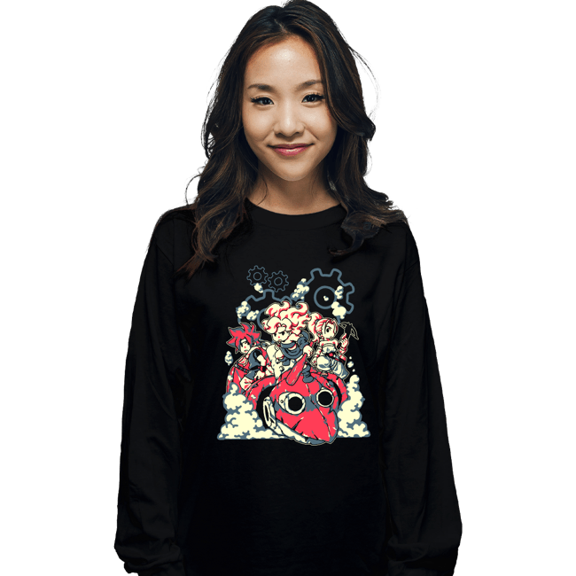 Secret_Shirts Long Sleeve Shirts, Unisex / Small / Black Chrono Ages