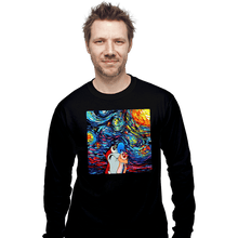 Load image into Gallery viewer, Secret_Shirts Long Sleeve Shirts, Unisex / Small / Black Van Gogh Never Experienced Space Madness!
