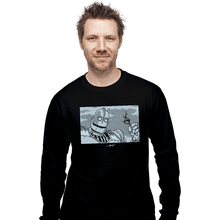Load image into Gallery viewer, Secret_Shirts Long Sleeve Shirts, Unisex / Small / Black Giant Art
