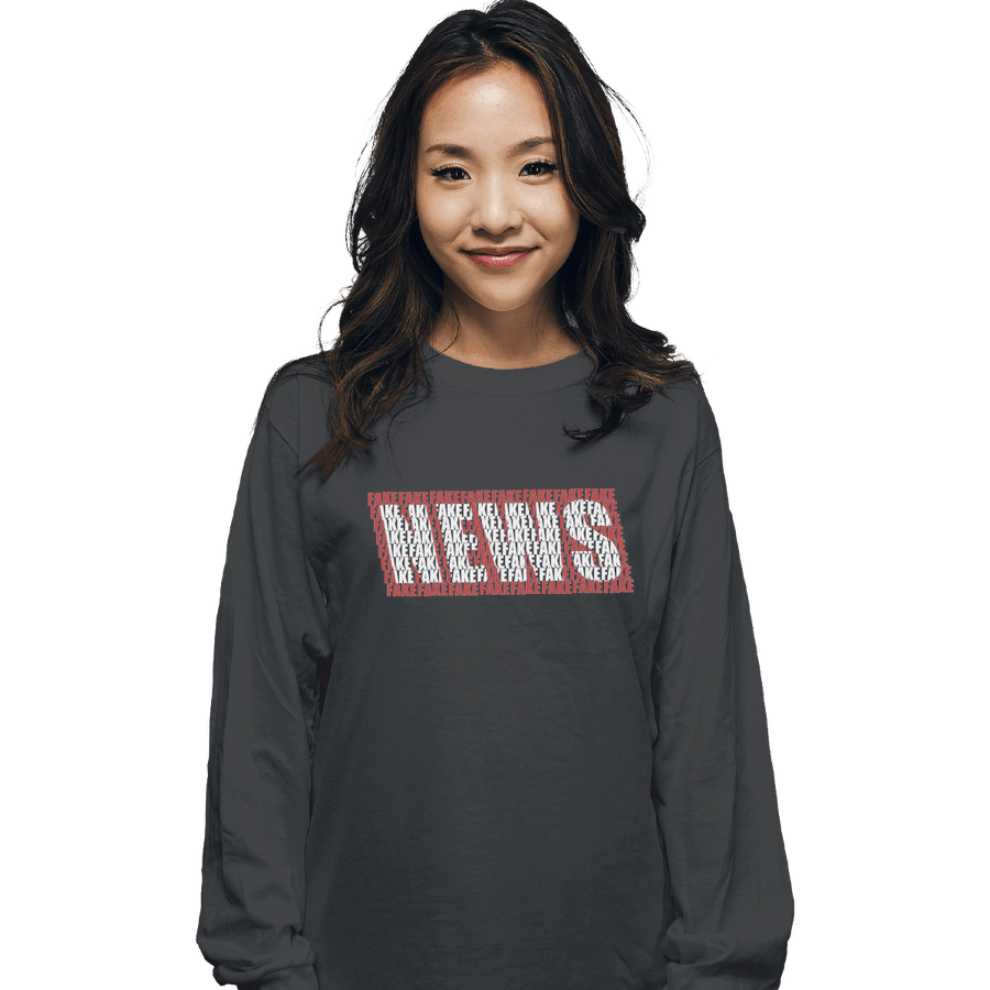 Shirts Long Sleeve Shirts, Unisex / Small / Charcoal NEWS