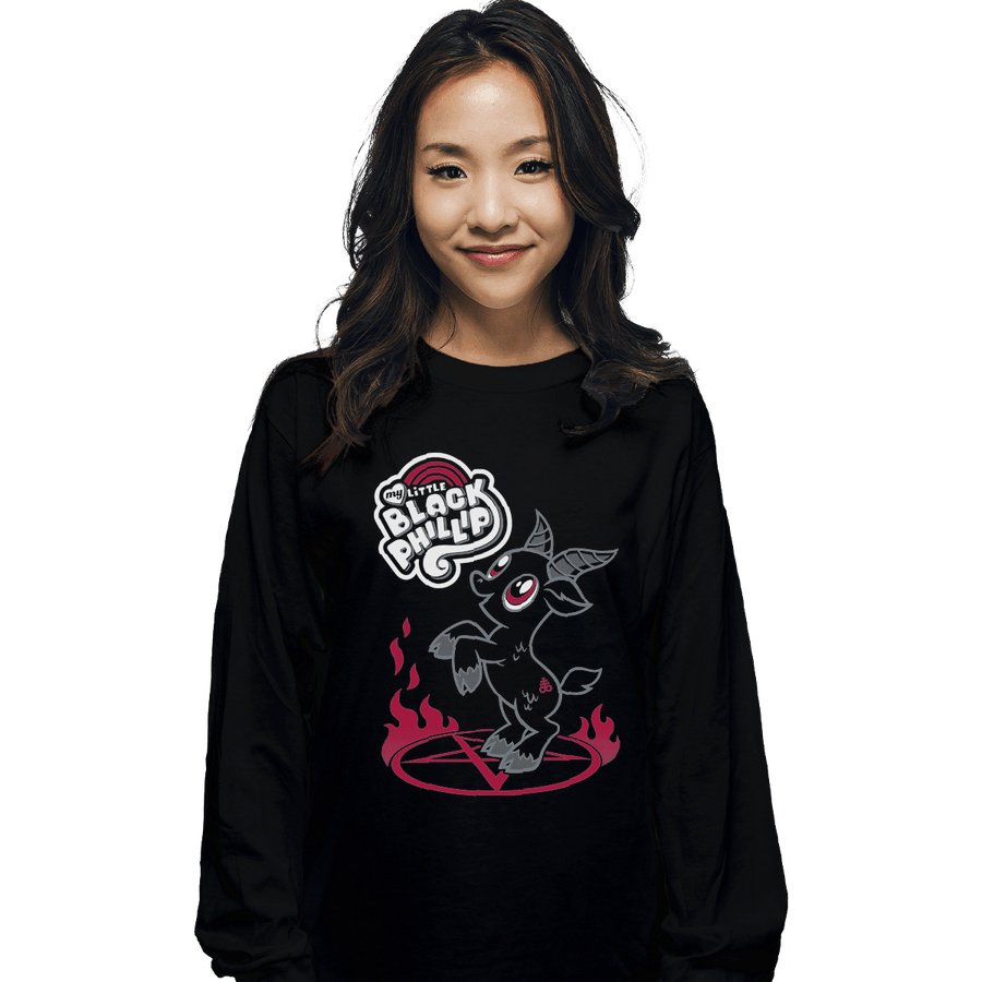 Shirts Long Sleeve Shirts, Unisex / Small / Black My Little Black Phillip