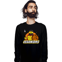 Load image into Gallery viewer, Daily_Deal_Shirts Long Sleeve Shirts, Unisex / Small / Black Legonidas
