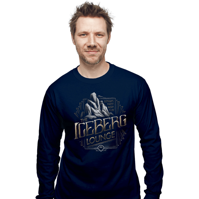 Shirts Long Sleeve Shirts, Unisex / Small / Navy The Iceberg Lounge
