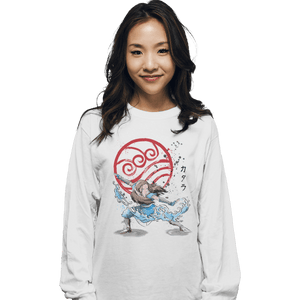 Shirts Long Sleeve Shirts, Unisex / Small / White The Power Of The Water Tribe