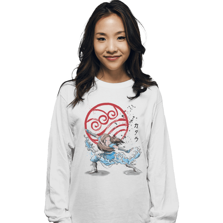 Shirts Long Sleeve Shirts, Unisex / Small / White The Power Of The Water Tribe