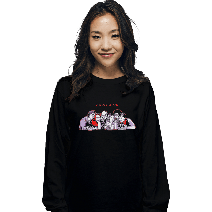Shirts Long Sleeve Shirts, Unisex / Small / Black The One Where Brad And Janet Get A Flat