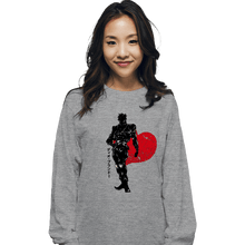 Load image into Gallery viewer, Shirts Long Sleeve Shirts, Unisex / Small / Sports Grey Crimson Dio
