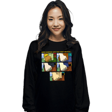 Load image into Gallery viewer, Shirts Long Sleeve Shirts, Unisex / Small / Black Planet Fist
