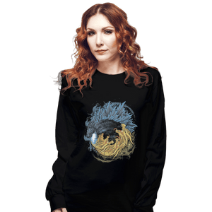 Shirts Long Sleeve Shirts, Unisex / Small / Black King Of The Monsters