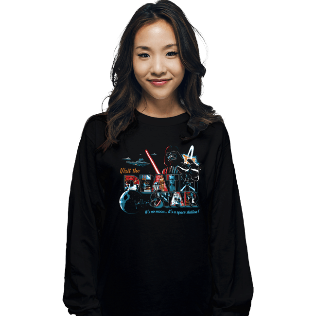 Shirts Long Sleeve Shirts, Unisex / Small / Black Visit The Death Star