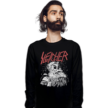 Load image into Gallery viewer, Shirts Long Sleeve Shirts, Unisex / Small / Black Sleigher
