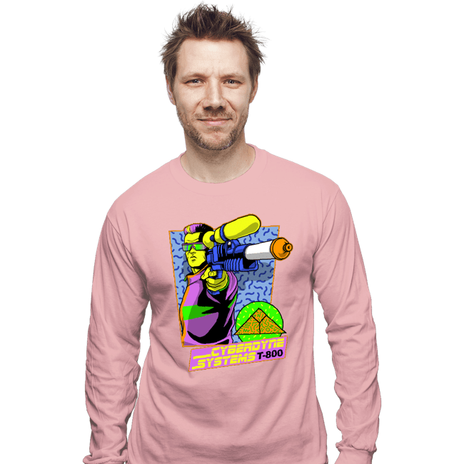 Shirts Long Sleeve Shirts, Unisex / Small / Pink Super Smoker