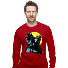 Load image into Gallery viewer, Daily_Deal_Shirts Long Sleeve Shirts, Unisex / Small / Red Pick Up The Phone
