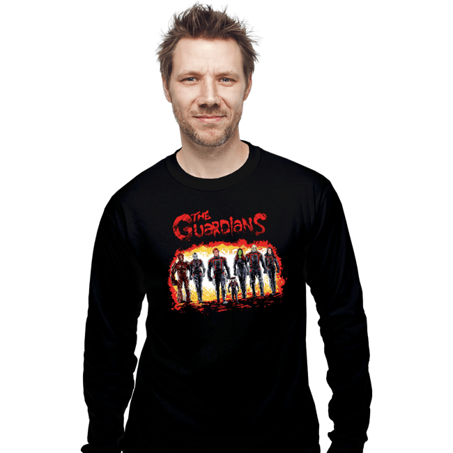 Secret_Shirts Long Sleeve Shirts, Unisex / Small / Black The Guardians